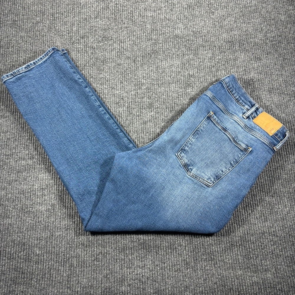 Mutual Weave Jeans Mens 44x32 Blue Athletic‎ Fit Denim Straight Leg